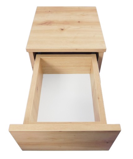 Szafka nocna Stolik AVA Artisan 30cm Biała Wisząca