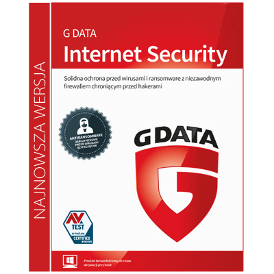 G Data Internet Security 2 ПК / 1 год