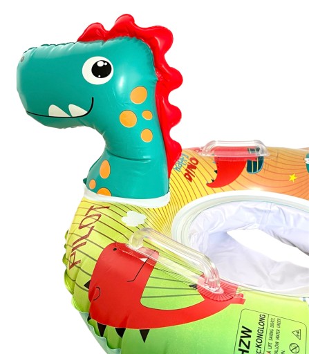 DMUCHANE KOŁO DO PŁYWANIA Z SIEDZISKIEM DINOZAUR