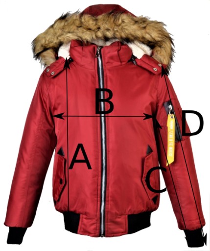 зимняя куртка T1-010C6 FUR POLAR размер 110/116