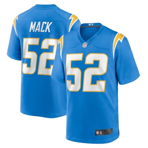 Koszulka do rugby Los Angeles Lightning Chargers nr 52 Khalil Mack, 4XL