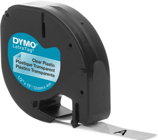 Ленты Dymo LETRATAG 12ммх4м ПРОЗРАЧНЫЕ S0721530