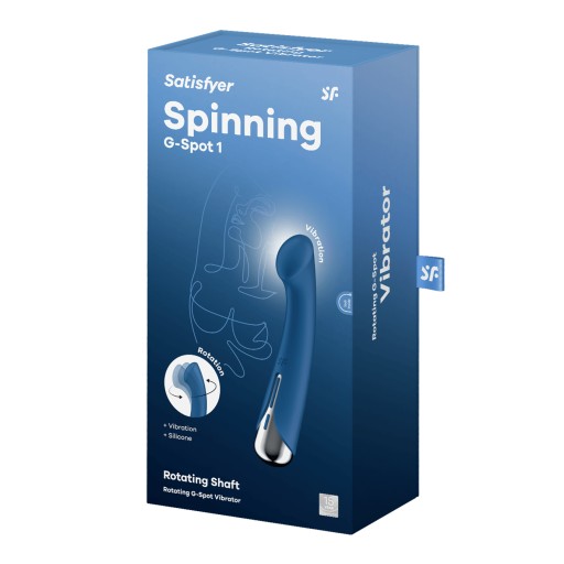 Satisfyer Spinning G-Spot 1, 12 программ вибрации и 5 программ вращения