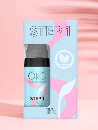 Krok do laminacj OKO Lash & Brow STEP 1 LIFT, 10 ml