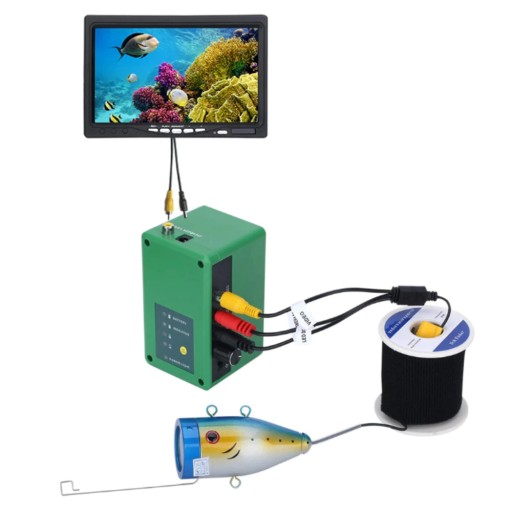 ПРОВОДНАЯ камера для подводной рыбалки Профессиональная FISHING GAMWATER