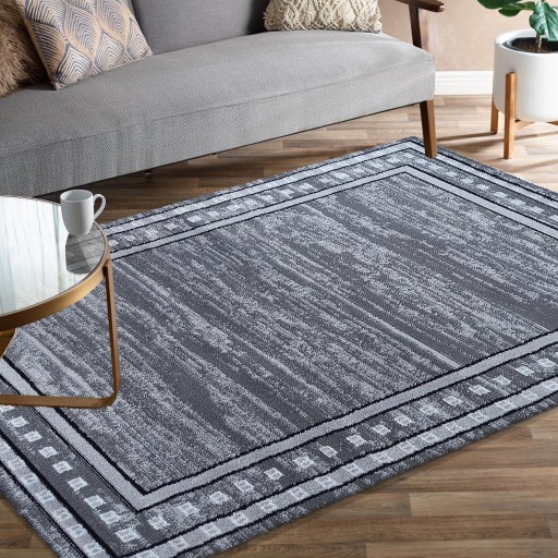 Модный ковер 80х150 BCF Canvas Soho 17-серый