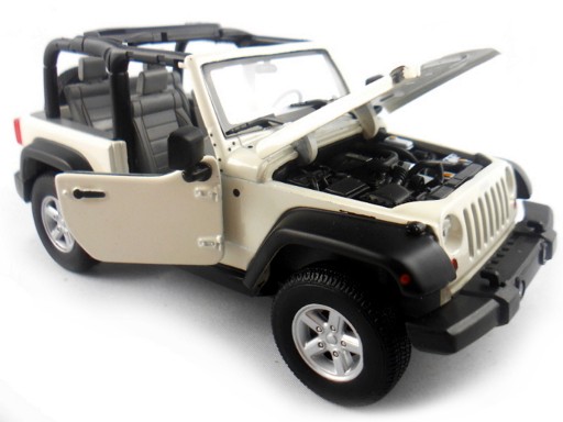 МОДЕЛЬ JEEP WRANGLER РУБИКОН МЕТАЛЛ ВЕЛЛИ 1:24