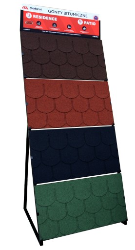 MATIZOL Битумная черепица ПРЯМОУГОЛЬНИК ГРАФИТ 3,2 м2
