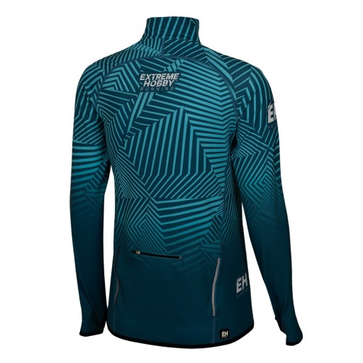 Женская велосипедная толстовка CALEIDOSCOPE TURQUOISE XS EXTREME HOBBY