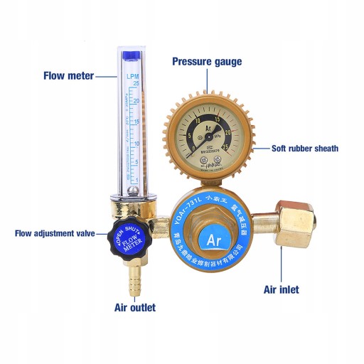 РЕДУКТОР ДЛЯ СВАРКИ АРГОНОМ CO2 ДЛЯ MIGOMAT TIG