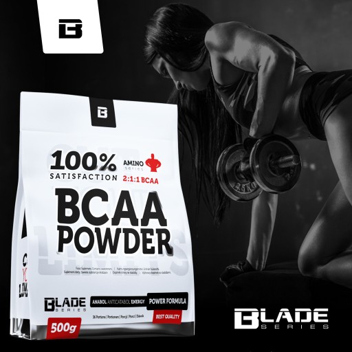 Hi TEC BLADE 100% порошок BCAA - 500 г + ГЛЮТАМИН