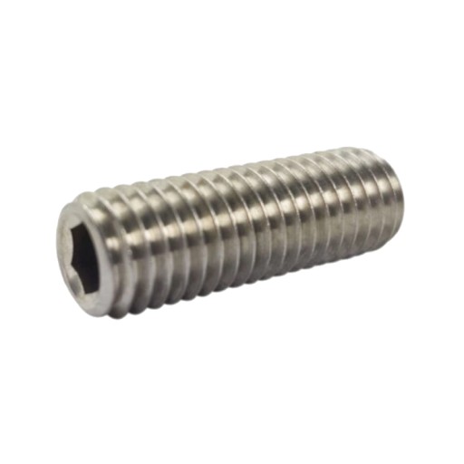 Wkręty dociskowe płaskie DIN 913 M6x30 A2 50szt