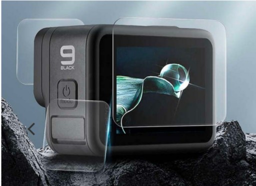 Экран GoPro Hero 9 из закаленного стекла В ПОДАРОК