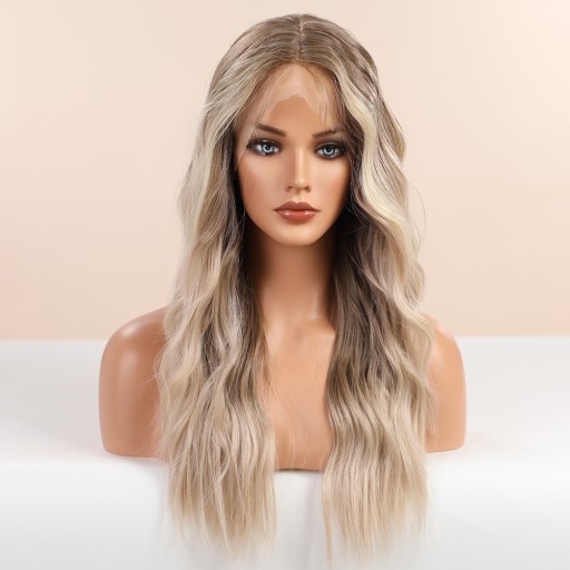 ПАРИК БЛОНДИНКА LIKE NATURAL, кружевные передние блики