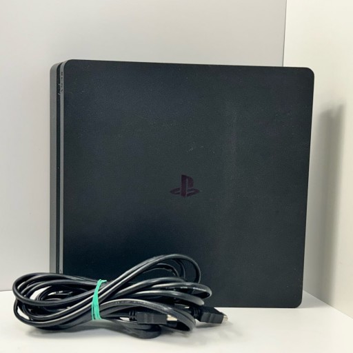 Тонкая консоль Sony PlayStation 4 1 ТБ, черная