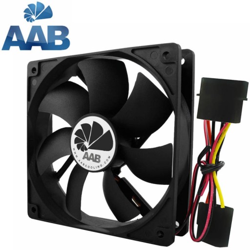 AABCOOLING FAN 12 ЭФФЕКТИВНЫЙ КОМПЬЮТЕРНЫЙ ВЕНТИЛЯТОР ДЛЯ КОРПУСА 12см