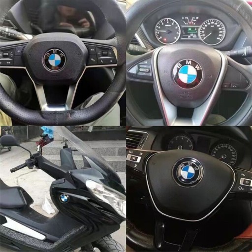 4 шт. ЭМБЛЕМА НАКЛЕЙКА С ЛОГОТИПОМ BMW НАКЛЕЙКА 70 ММ