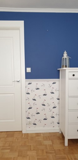 BIAŁA Listwa ścienna ozdobna Creativa CEZAR LPC-05