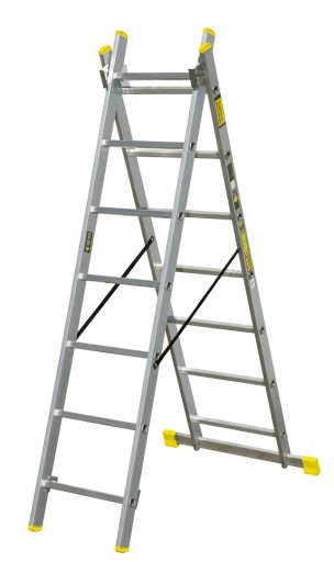 Алюминиевая лестница Bayersystem BS-DW 2x7