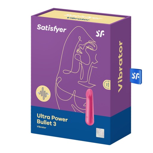 Satisfyer Ultra Power Bullet 3, вибратор 9 см