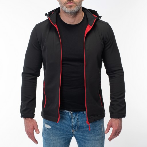 HH017 roz. XL MĘSKA KURTKA SOFTSHELL PRZEJŚCIOWY