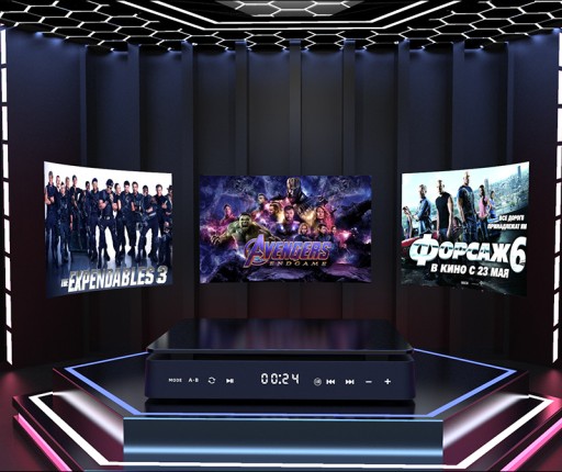 ПОРТАТИВНЫЙ DVD CD MP3/MP4 ПЛЕЕР ПУЛЬТ ДУ USB