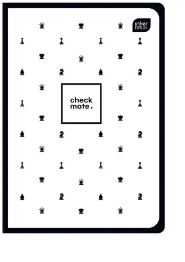 НОУТБУК A5 32K 70G GRID SOFT TOUCH CHESS INTER 1