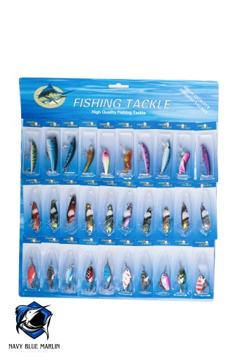 BŁYSTKI I WOBLERY PRZYNĘTA 30 SZTUK SPINNER BAITS HIGH QUALITY