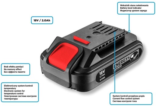 Краскораспылитель ГРАФИТ HVPL AKU 2Ач 18В