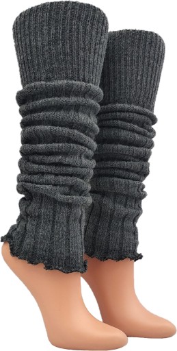 Теплые шерстяные гетры Soft CERBER Темно-серый