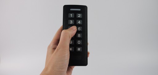 Szyfrator zewnętrzny do drzwi na kod i kartę RFID 13,56 mHz IP66 zamek mini