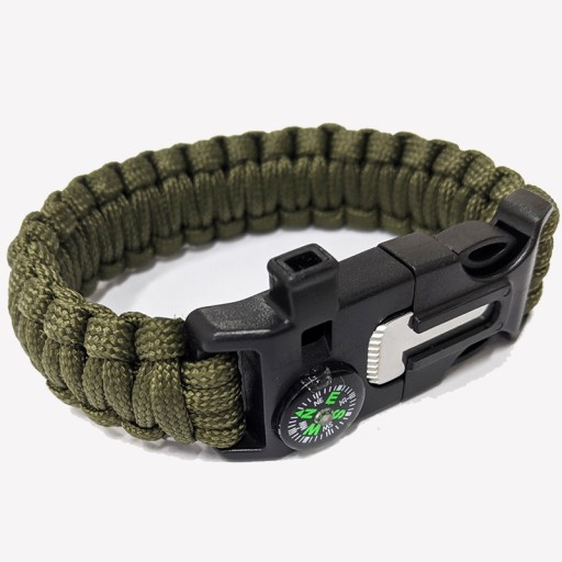 Браслет-зажигалка SURVIVAL 5в1 PARACORD