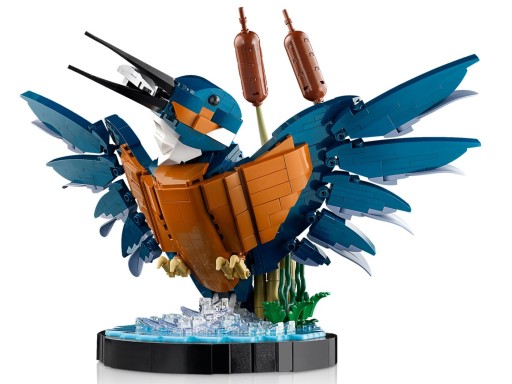 LEGO ICONS 10331 Модель LEGO Kingfisher Bird для взрослых