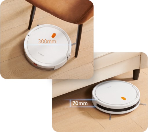 Робот-уборщик Xiaomi Robot Vacuum E5 со шваброй