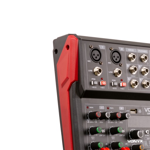 VM-KG06 BT DSP USB 6-канальный аудиомикшер Vonyx