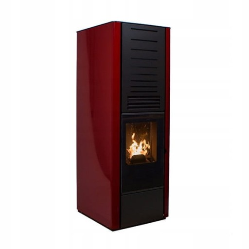 Piec, piecyk, kominek, koza na pelet pellet Karen 9kW duży zasobnik 40kg