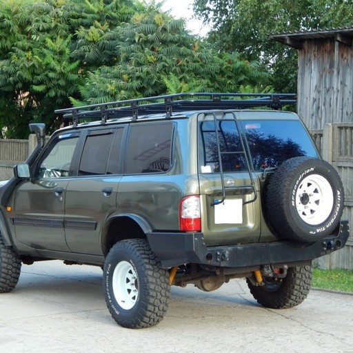 Багажник на крышу Nissan Patrol Y60 Y61 без сетки, площадка для палатки