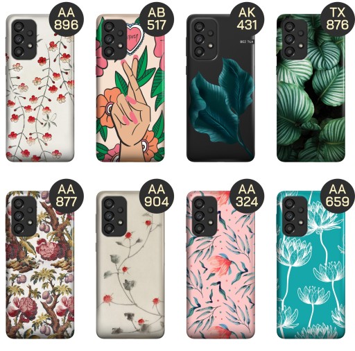 ETUI DO SAMSUNG GALAXY A33 5G WZORY FLORAL BOTANIKA BUKIETY OBUDOWA CASE