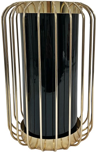 OSŁONKA FLAKON WAZON SZKLANY DONICZKA DONICA 27cm