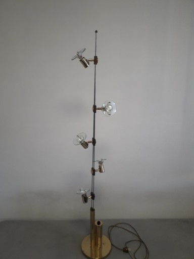 LOFT VINTAGE SOLKEN НАСТОЛЬНЫЙ СВЕТИЛЬНИК, ЛАТУНЬ, 5 ТОЧЕК