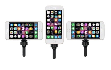 Uchwyt zaczep na rower motor telefon do iPhone Samsung HUAWEI GDN czarny