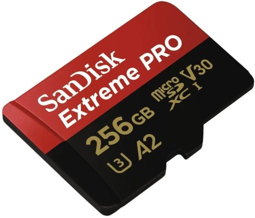 Карта памяти microSD SANDISK EXTREME PRO 256 ГБ