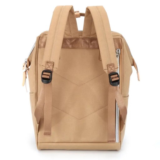 WRO Damski plecak szkolny Himawari HM1882 na laptopa 15,6 CORDURA camelowy