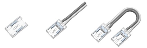 Разъем для светодиодных лент COB IP20 8мм разъем с кабелем
