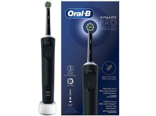 Электрическая зубная щетка Oral-B Vitality Pro D103 Box, черная