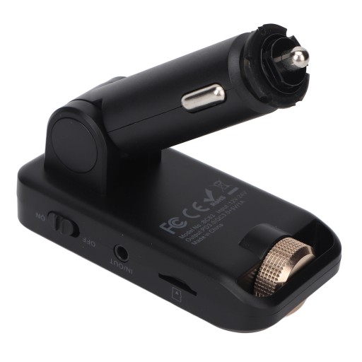 Bluetooth FM-передатчик 12–24 В, комплект громкой связи для телефонных звонков, автомобильное зарядное устройство Bluetooth a