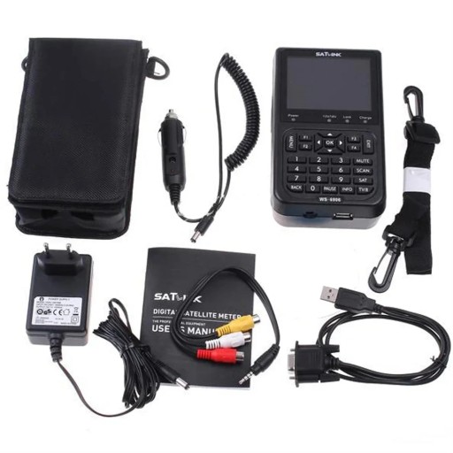 DVB-S SATLINK WS6906 ИЗМЕРИТЕЛЬ СПУТНИКОВОГО СИГНАЛА