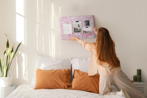 Tablica Korkowa Przybijanka 60x40 Kwitnące kwiaty
