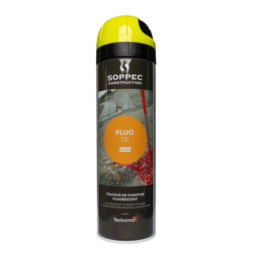 Farba geodezyjna SOPPEC FLUO TP fluo żółty 500 ml