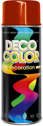 КРАСКА-ЛАК СПРЕЙ 400мл DECO COLOR Красный